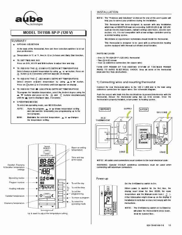 Aube Technologies Thermostat TH110A-SP-P-page_pdf